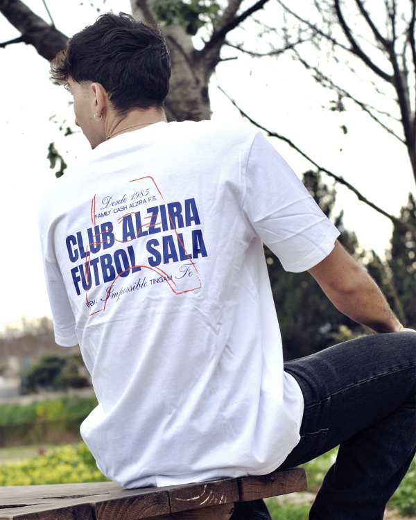 Camiseta AFStreet - Blanca Logo Espalda - Imagen 2