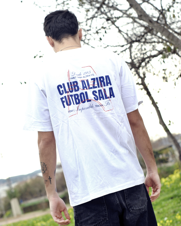 Camiseta AFStreet - Blanca Logo Espalda - Imagen 3